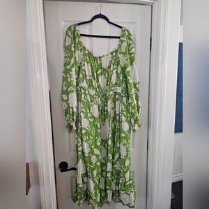 Ava & Viv Floral Dress, Plus Size 3x